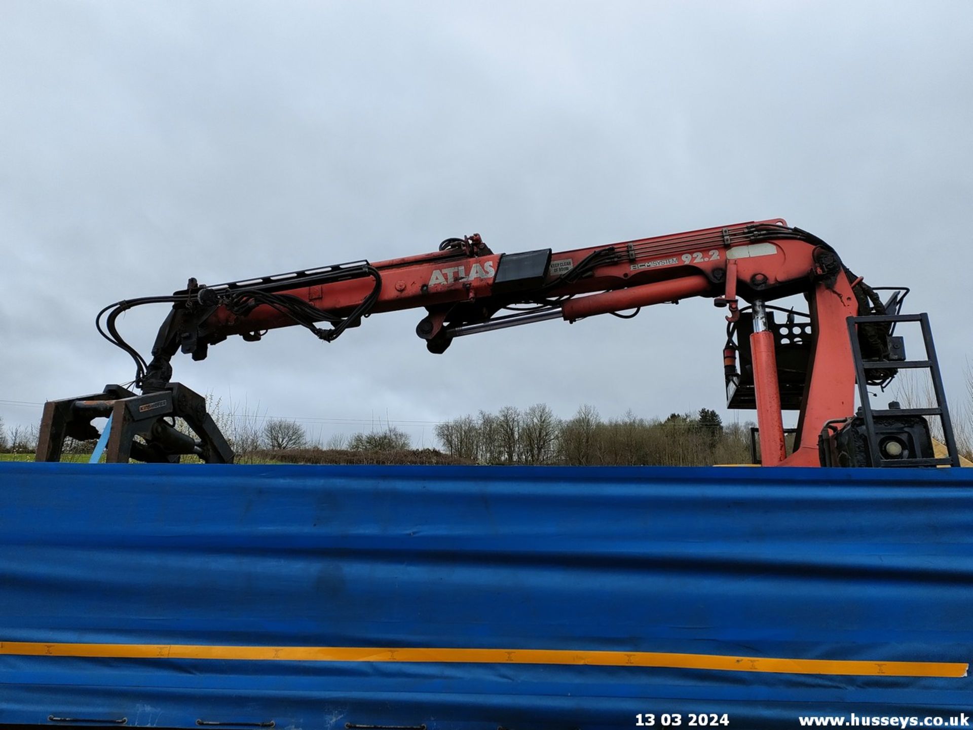 MONTRACON TRAILER 2011 C.W ATLAS CRANE & KINSHOFER BLOCK GRAB C320724 - Image 6 of 30