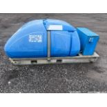 SKID MOUNTED 250 GALLON WATER BOWSER C.W 240 VOLT WATER PUMP