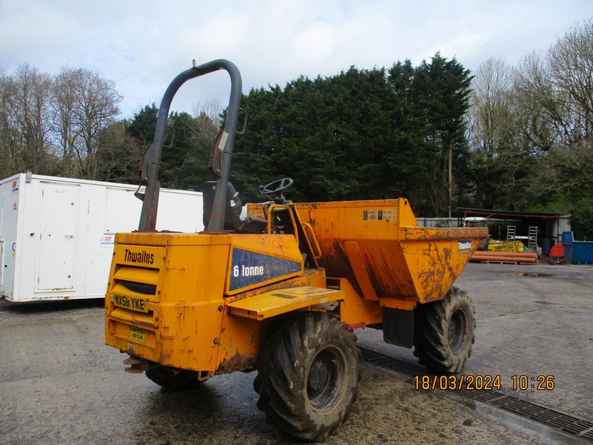 THWAITES 6 TON DUMPER 2008 - Image 6 of 11