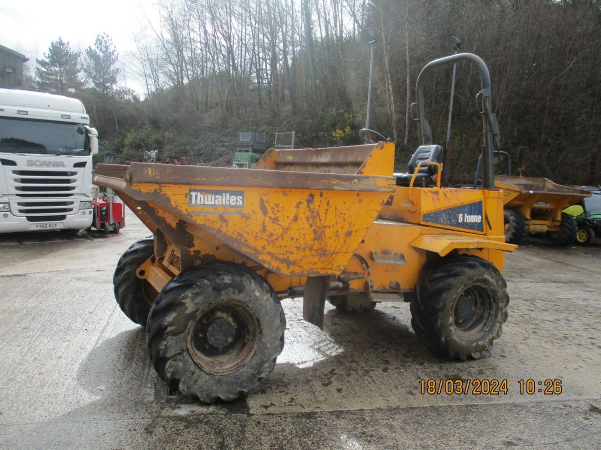 THWAITES 6 TON DUMPER 2008 - Image 2 of 11