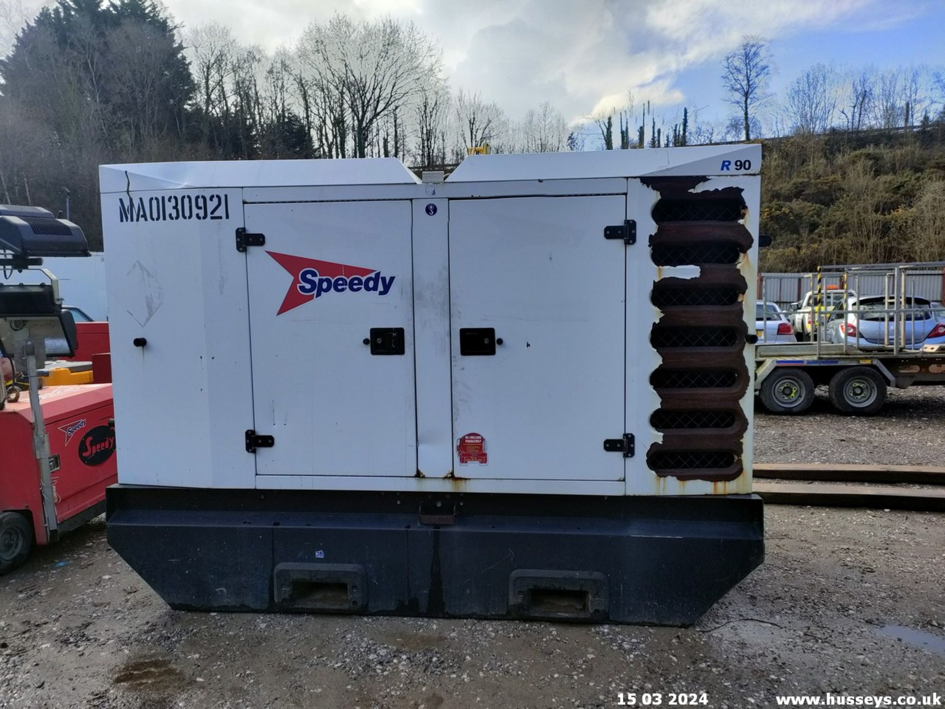 SDMO 90KVA DIESEL GENERATOR RMP KEY