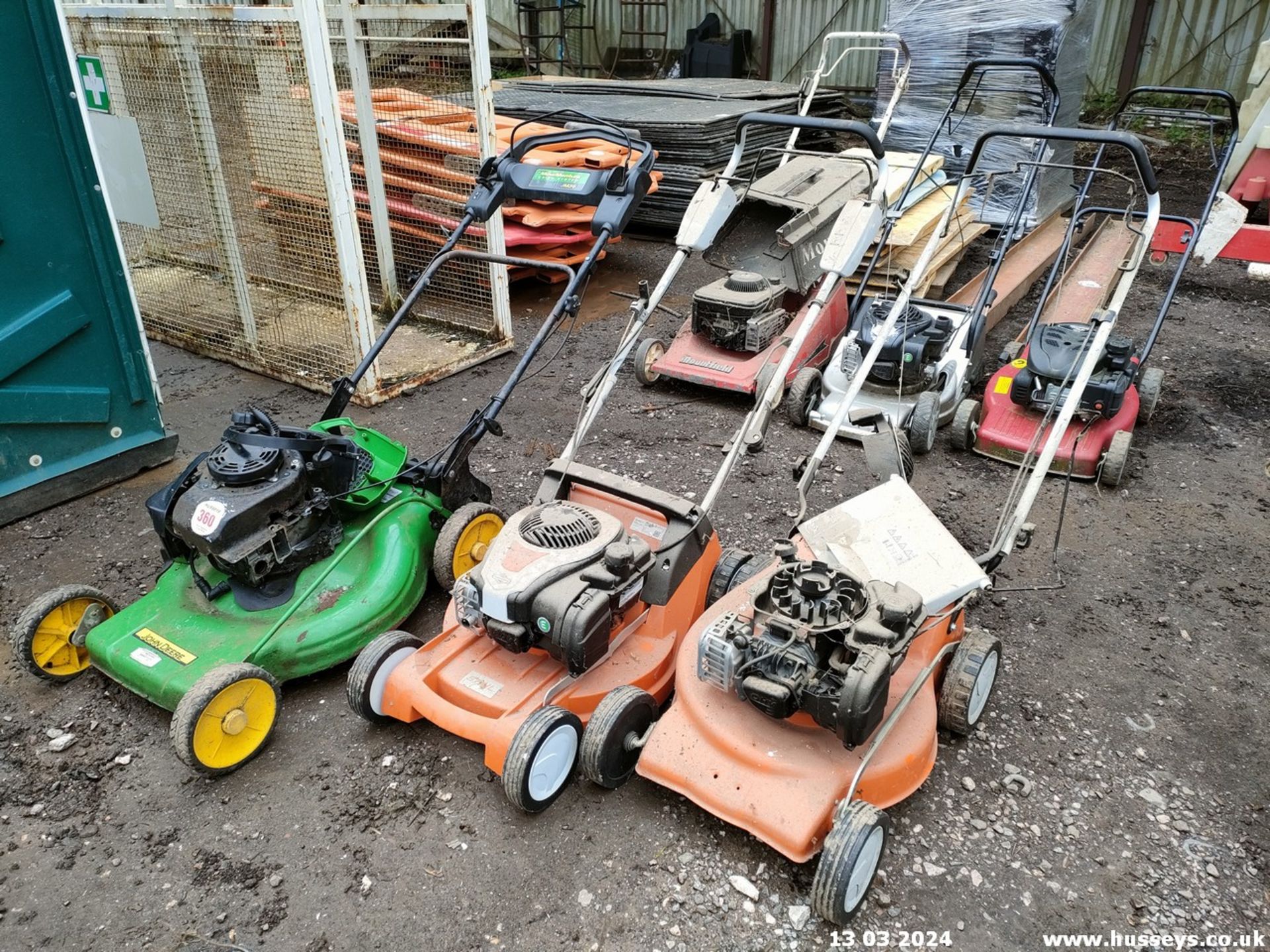 JOHN DEERE & STIHL MOWERS