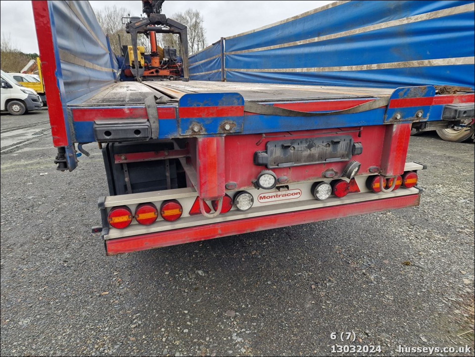 MONTRACON TRAILER 2011 C.W ATLAS CRANE & KINSHOFER BLOCK GRAB C320724 - Image 15 of 30