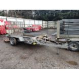 INDESPENSION 8X4 PLANT TRAILER (1 AXLE MISSING AS THE PHOTOS SHOW) 3236364