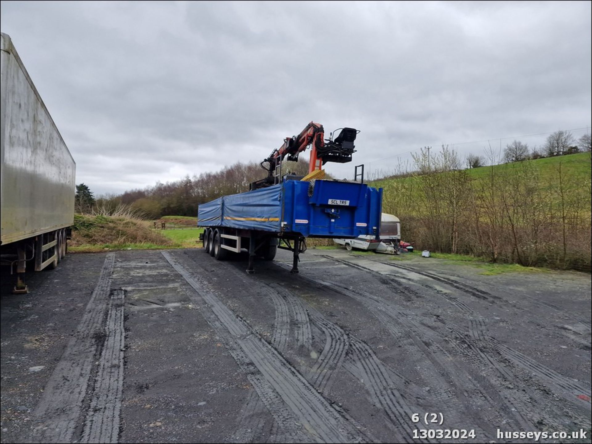 MONTRACON TRAILER 2011 C.W ATLAS CRANE & KINSHOFER BLOCK GRAB C320724 - Image 5 of 30