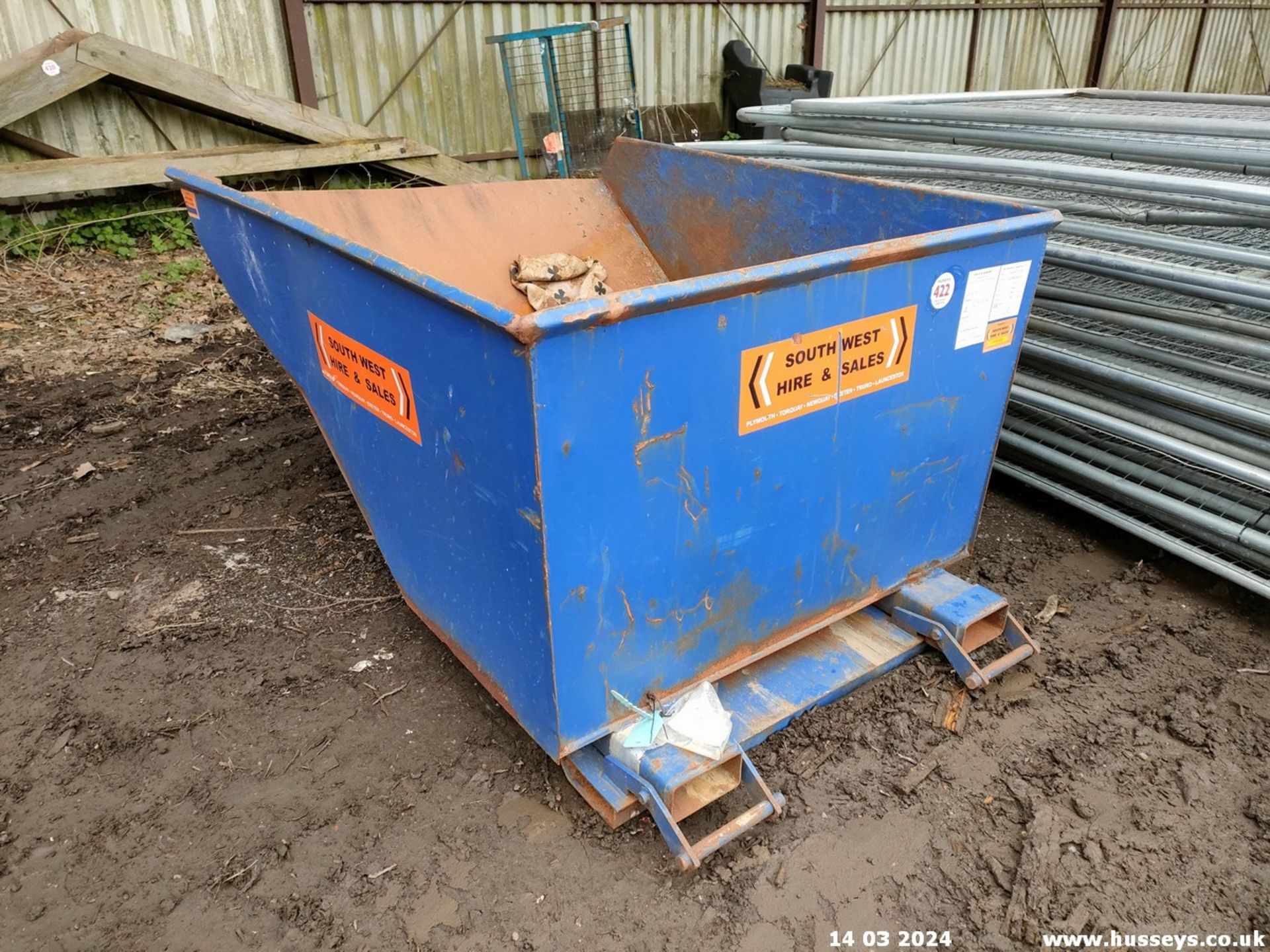 CONQUIP TIPPING SKIP - Image 2 of 2