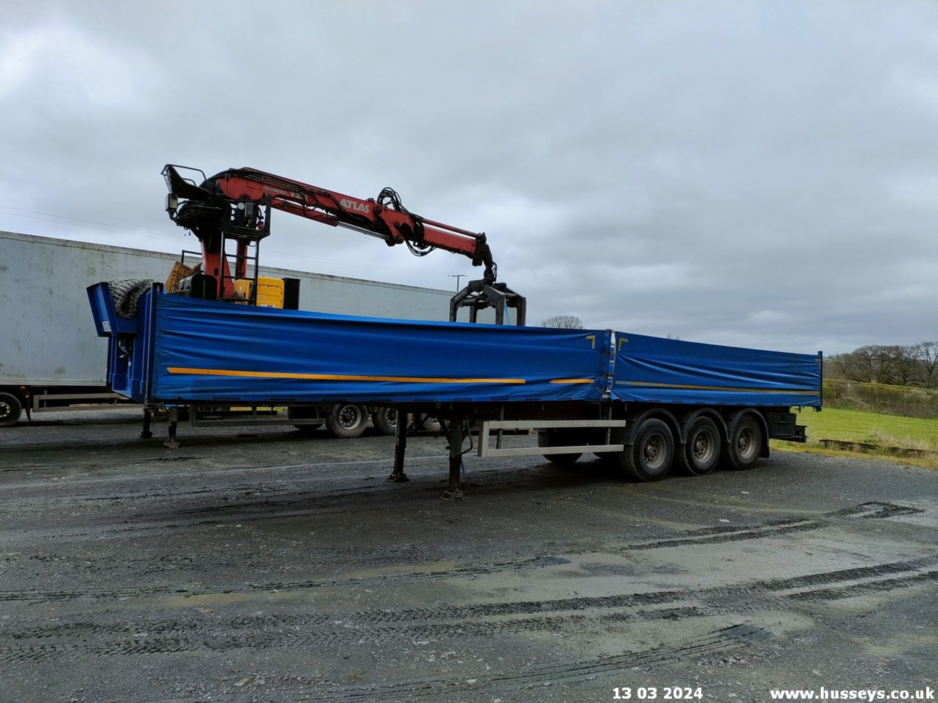 MONTRACON TRAILER 2011 C.W ATLAS CRANE & KINSHOFER BLOCK GRAB C320724 - Image 2 of 30