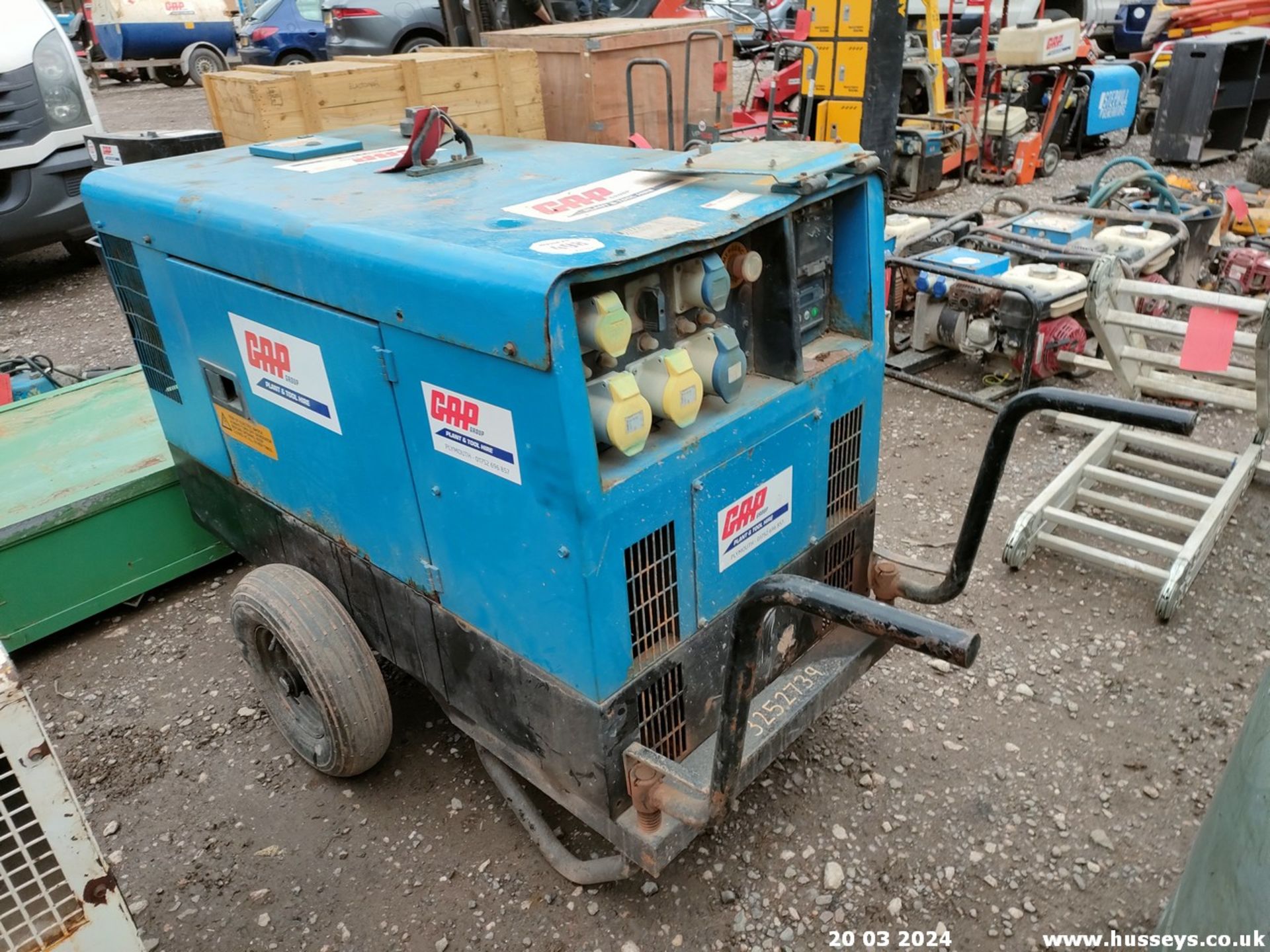 STEPHILL 10KVA GENERATOR 3252739 - Image 3 of 7