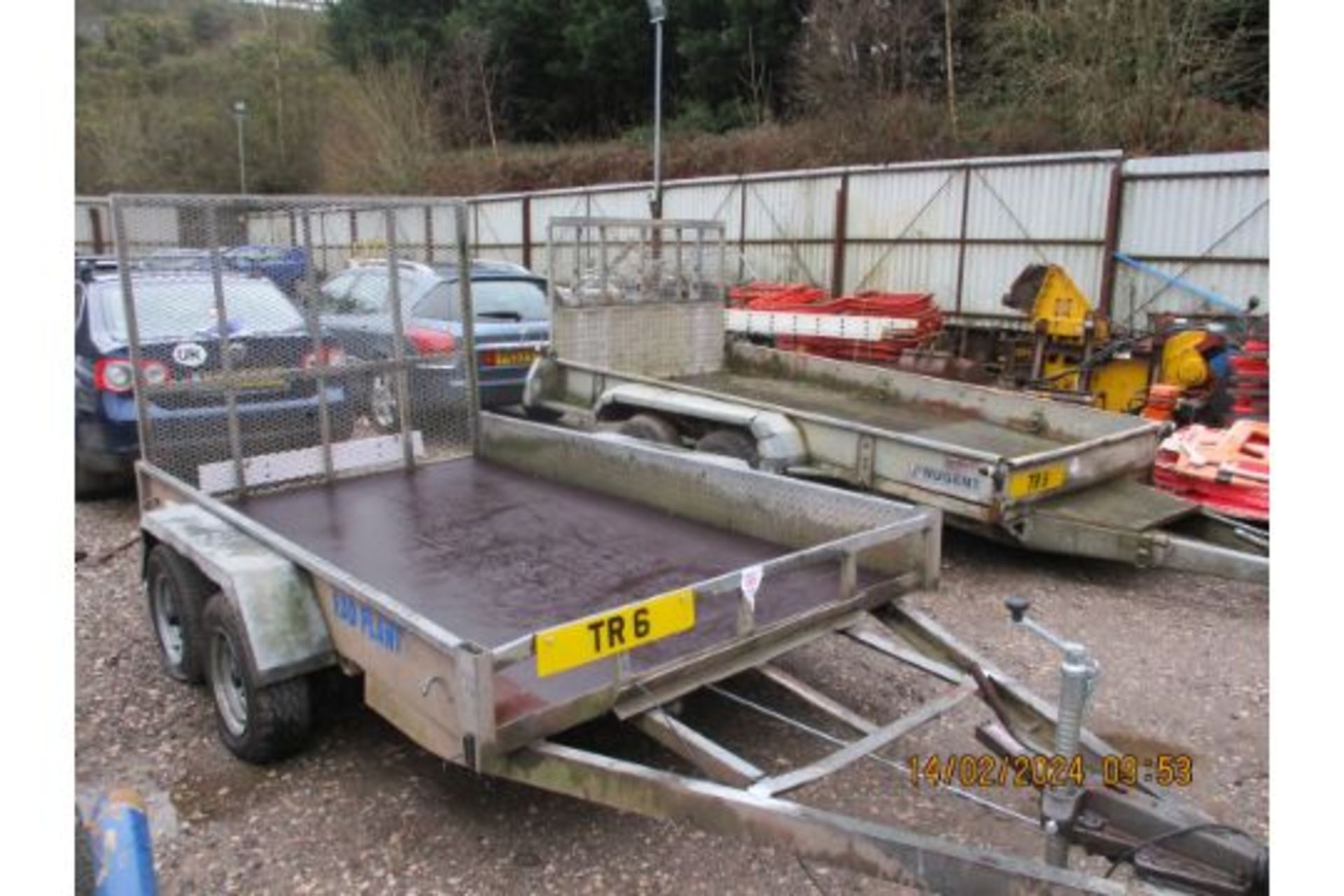 INDESPENSION TWIN AXLE PLANT TRAILER - Bild 3 aus 4