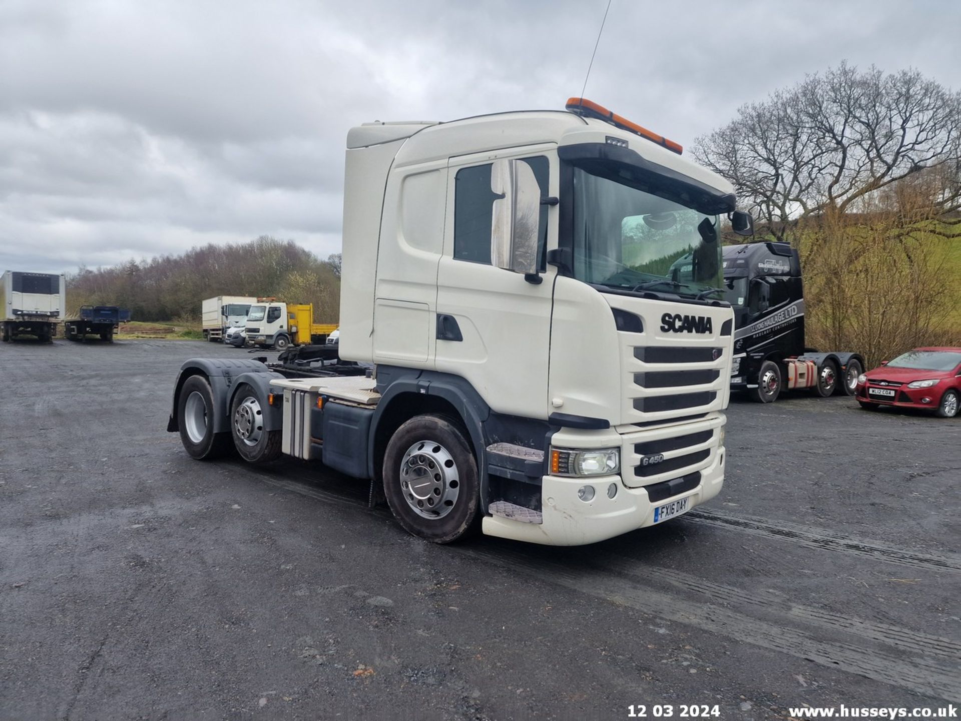 16/16 SCANIA G-SRS L-CLASS (SERIES-1) - 12740cc 2dr Tractor Unit (White) - Image 9 of 15