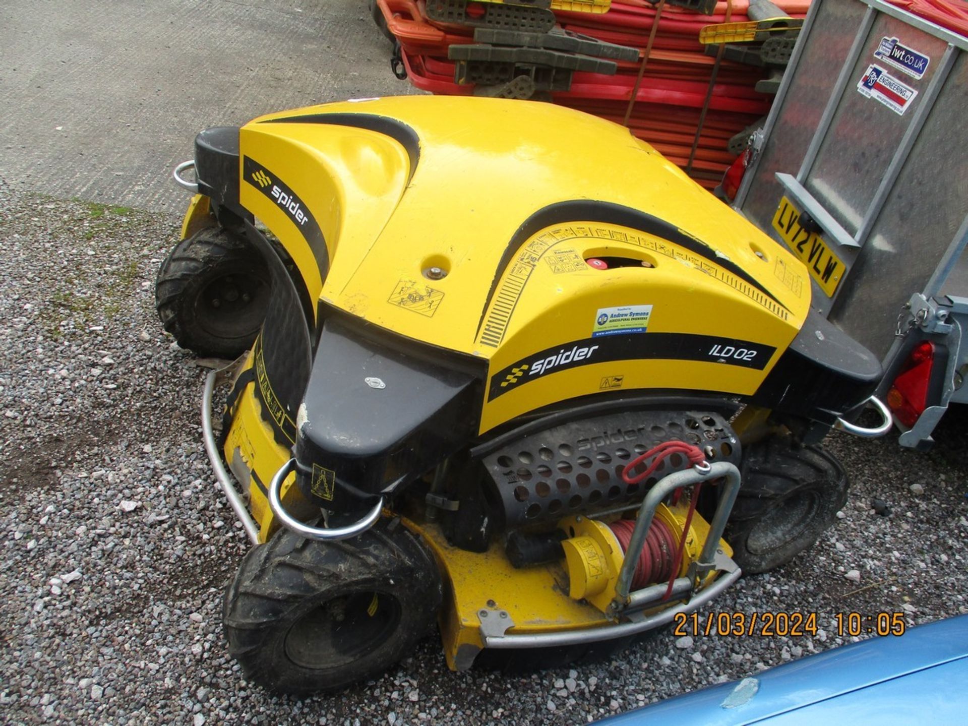 SPIDER ILD02 MOWER - Image 3 of 5