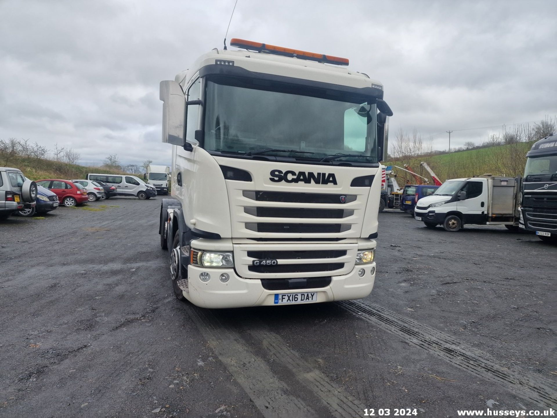 16/16 SCANIA G-SRS L-CLASS (SERIES-1) - 12740cc 2dr Tractor Unit (White) - Image 10 of 15