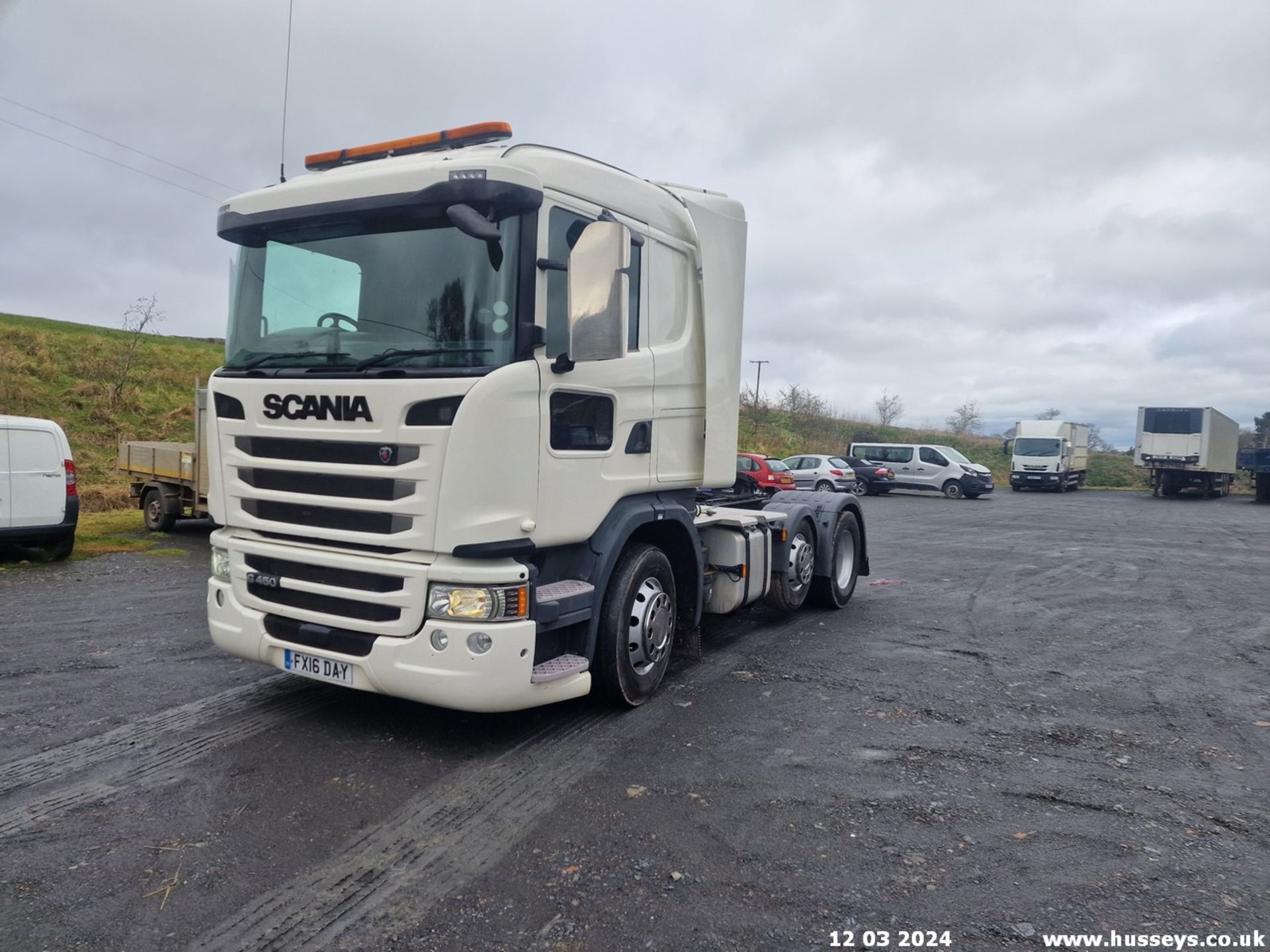 16/16 SCANIA G-SRS L-CLASS (SERIES-1) - 12740cc 2dr Tractor Unit (White) - Image 2 of 15