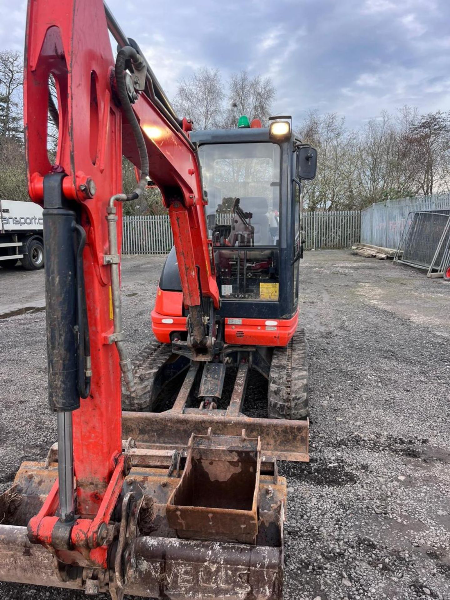 KUBOTA KX71 DIGGER 2017 2342HRS C.W 4 BUCKETS & QH BLACK & RED KEYS - Bild 5 aus 16