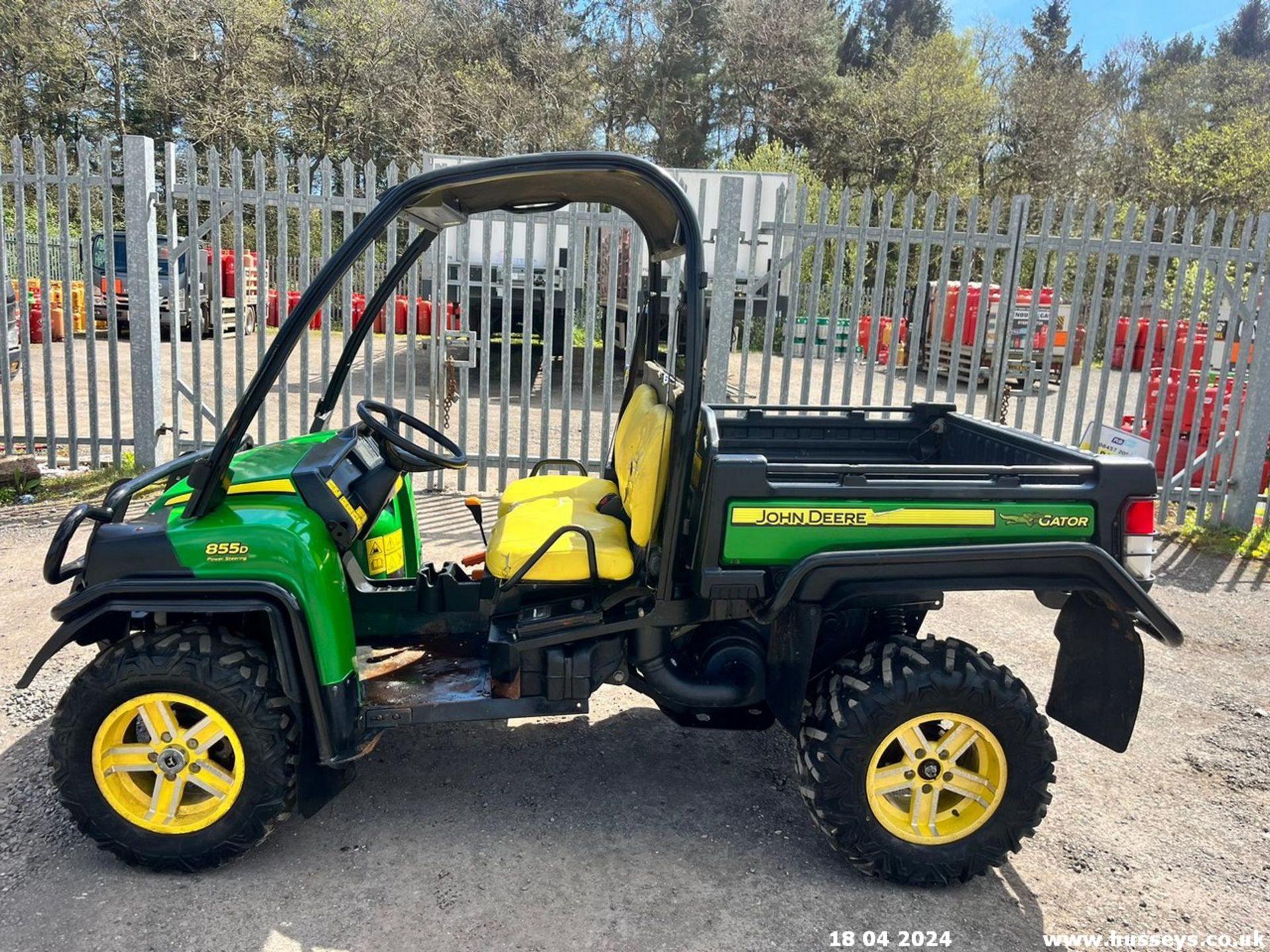 JOHN DEERE 855D GATOR 2016 ALLOY WHEELS POWER STEERING TIPPING BUTT RD