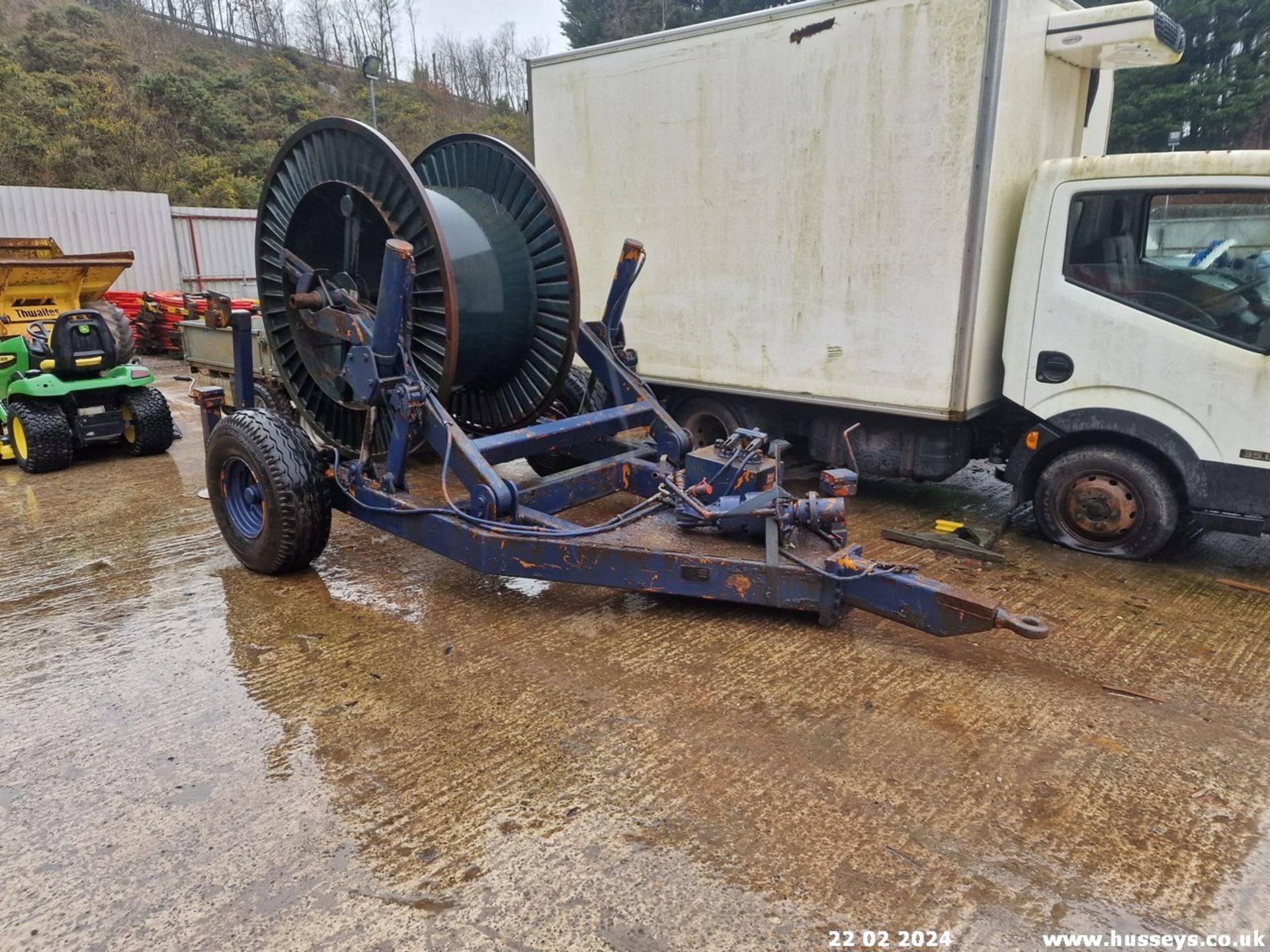 WHITES CABLE WINCH TRAILER