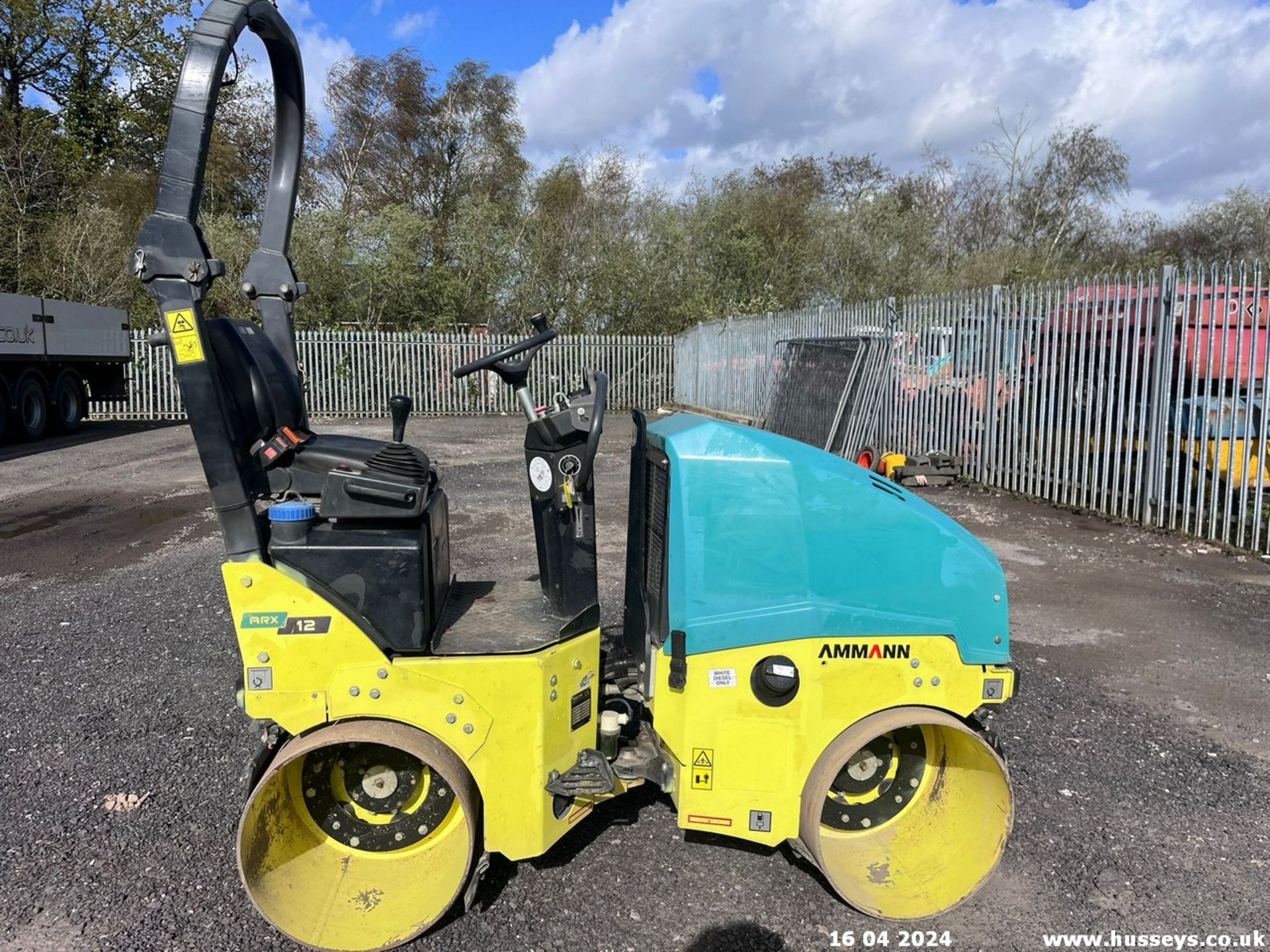 AMMANN ARX12 TWIN DRUM ROLLER 2017 654HRS KEYPAD IMMOBILISIER RDV - Image 3 of 14