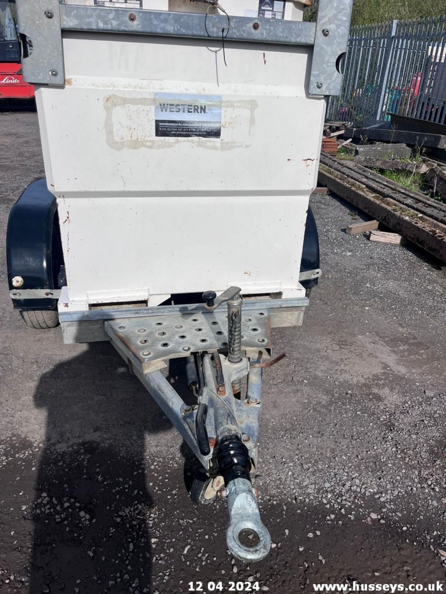 WESTERN 2000 LTR TRANS CUBE DIESEL BOWSER C.W HAND PUMP - Bild 2 aus 11