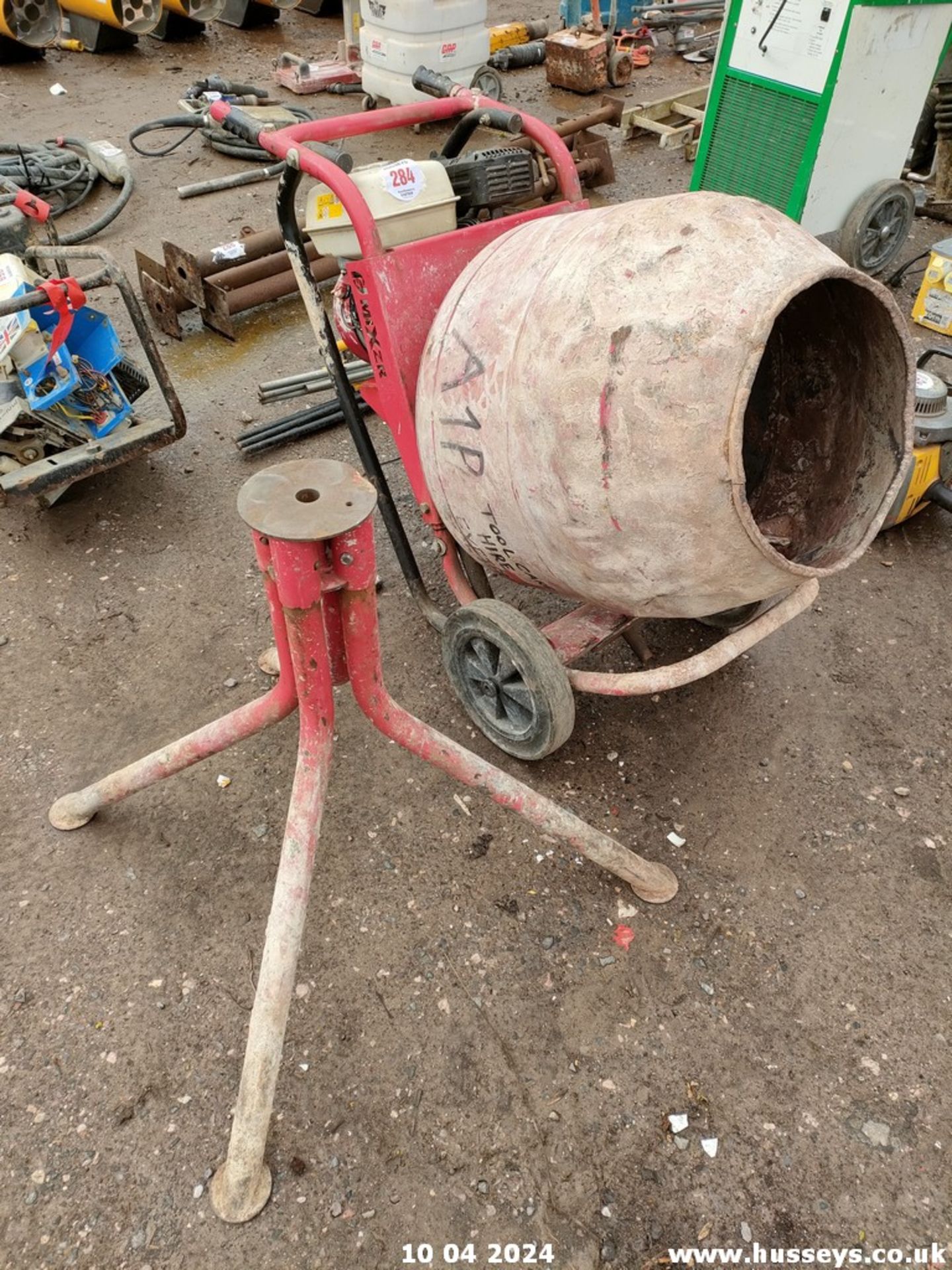 PETROL MIXER & STAND