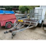 INDESPENSION TWIN AXLE 3 TON PLANT TRAILER