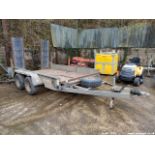 TWIN AXLE PLANT TRAILER