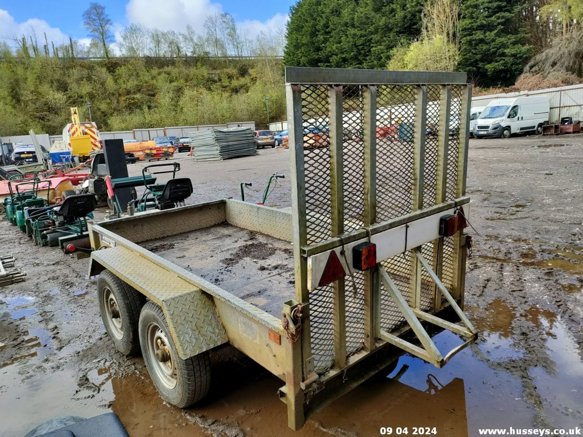 INDESPENSION 8X4 PLANT TRAILER - Image 4 of 5