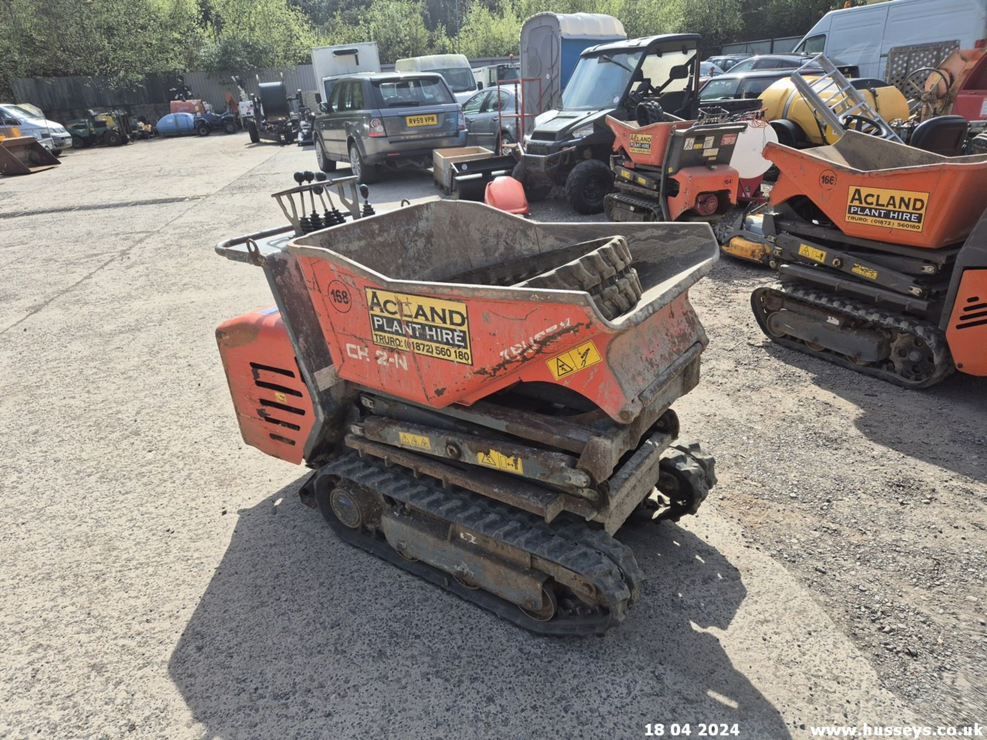 MESSERSI DIESEL HI TIP TRACK BARROW C.W SPARE TRACK 1143HRS - Image 4 of 7