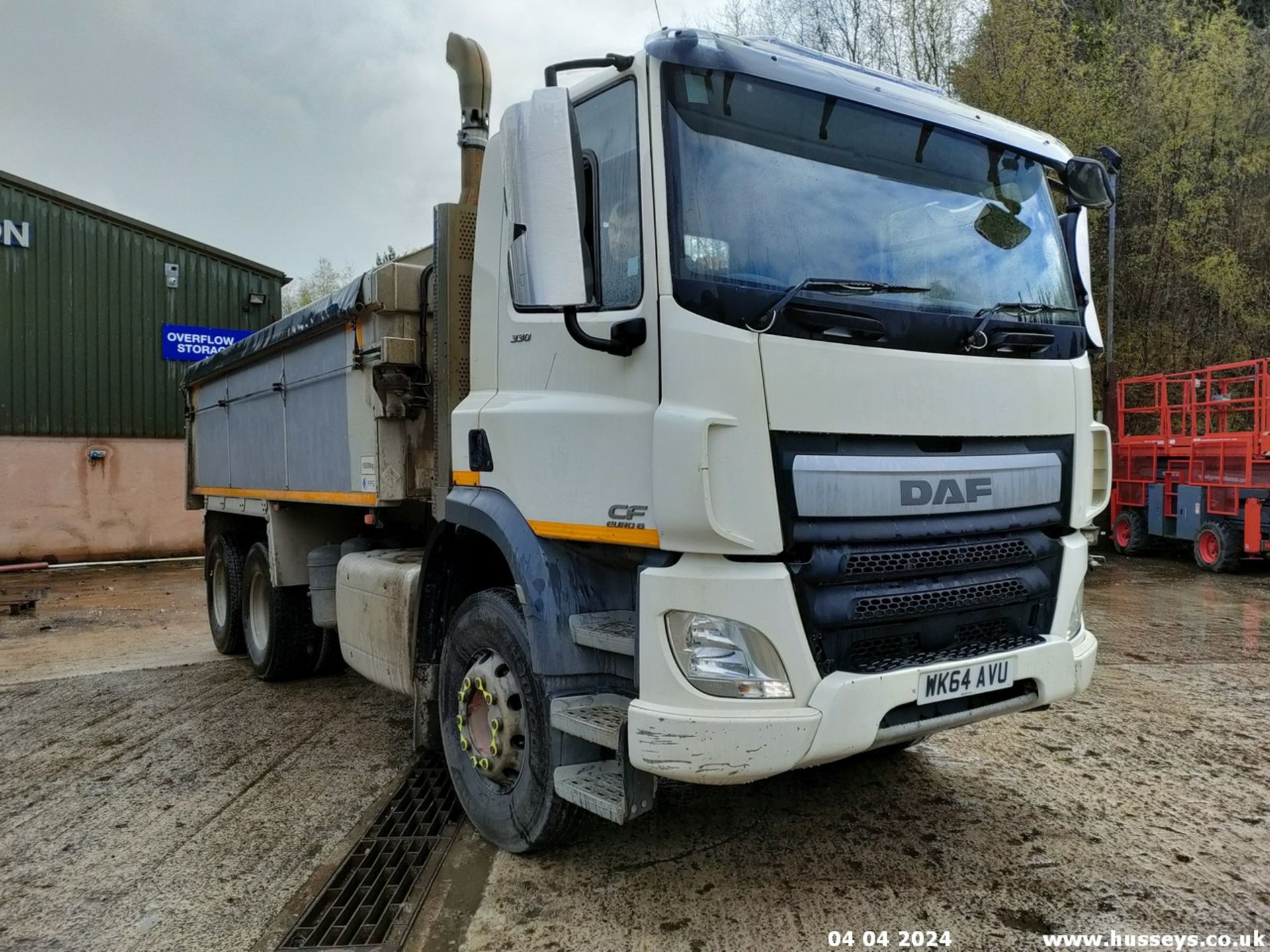 14/64 DAF TRUCKS TIPPER - 10837cc 2dr Tipper (White) - Image 26 of 33