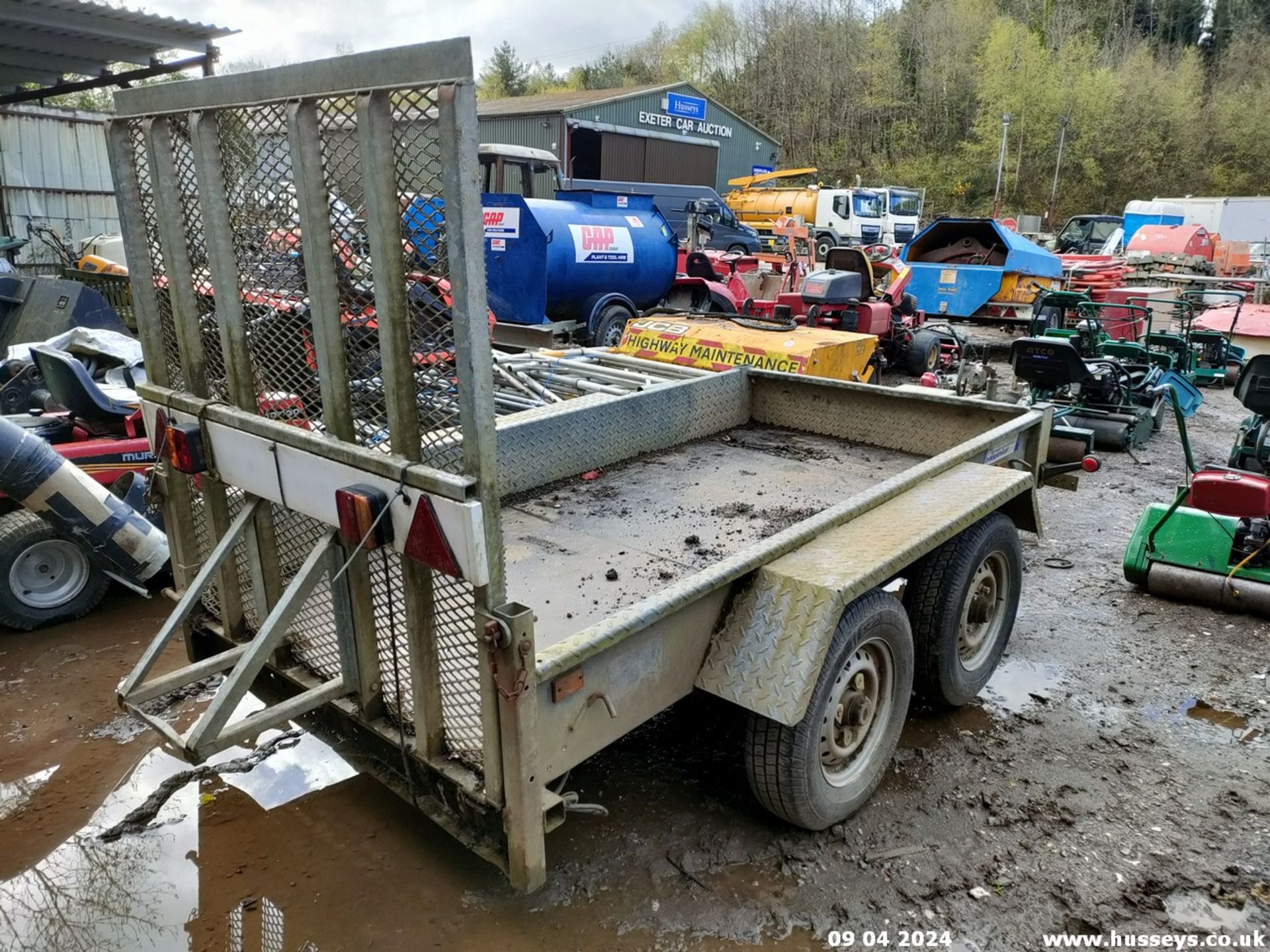 INDESPENSION 8X4 PLANT TRAILER - Image 3 of 5