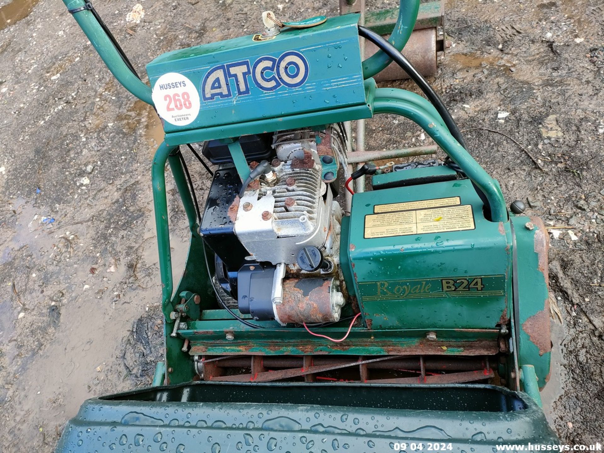 ATCO CYLINDER MOWER C.W SEAT/ROLLER - Bild 4 aus 4