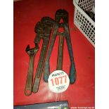BOLT CROPPERS, SPANNER & WRENCH