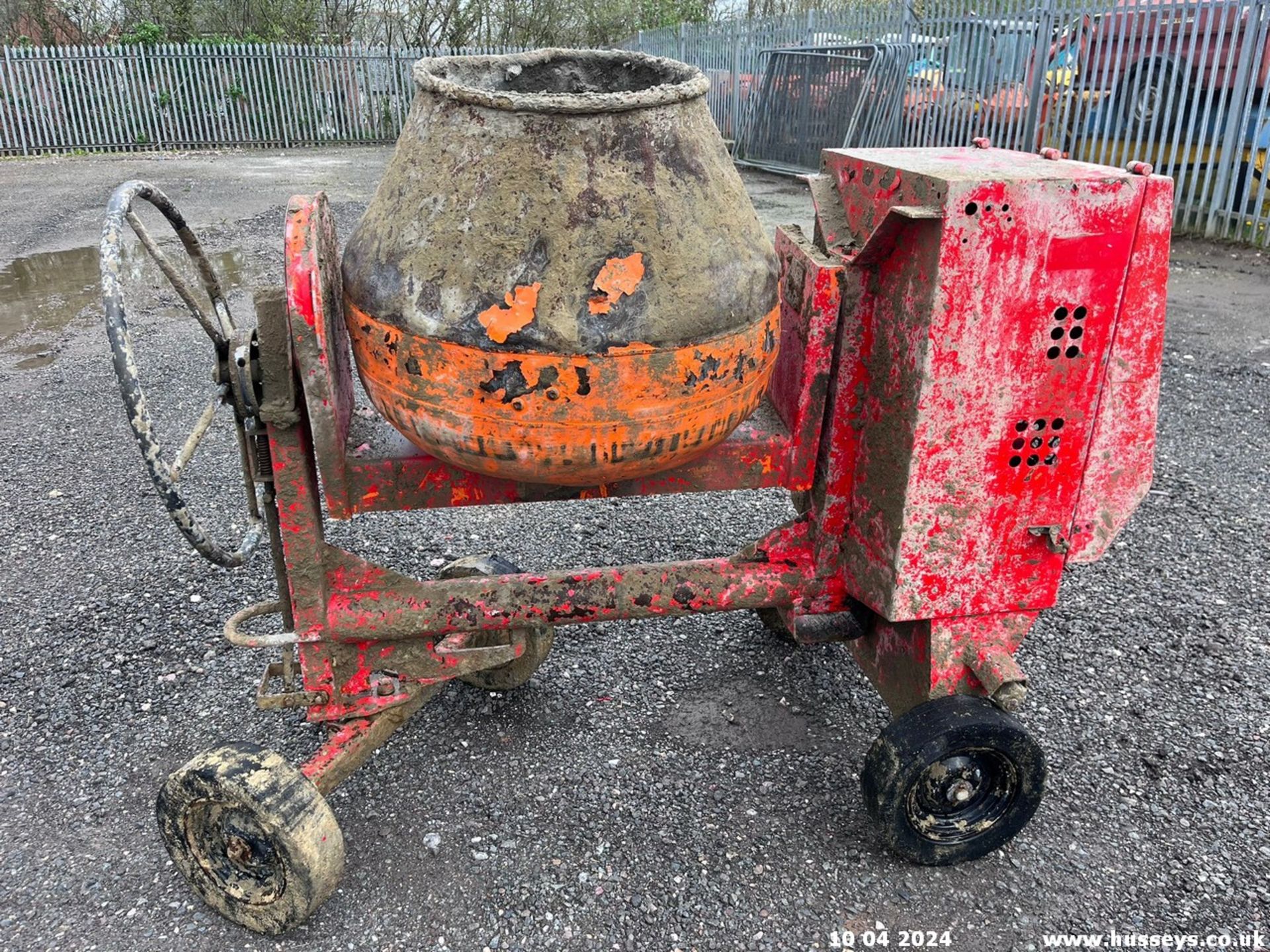 BELLE 100XT DIESEL SITE MIXER R&M YANMAR ELEC START ENGINE