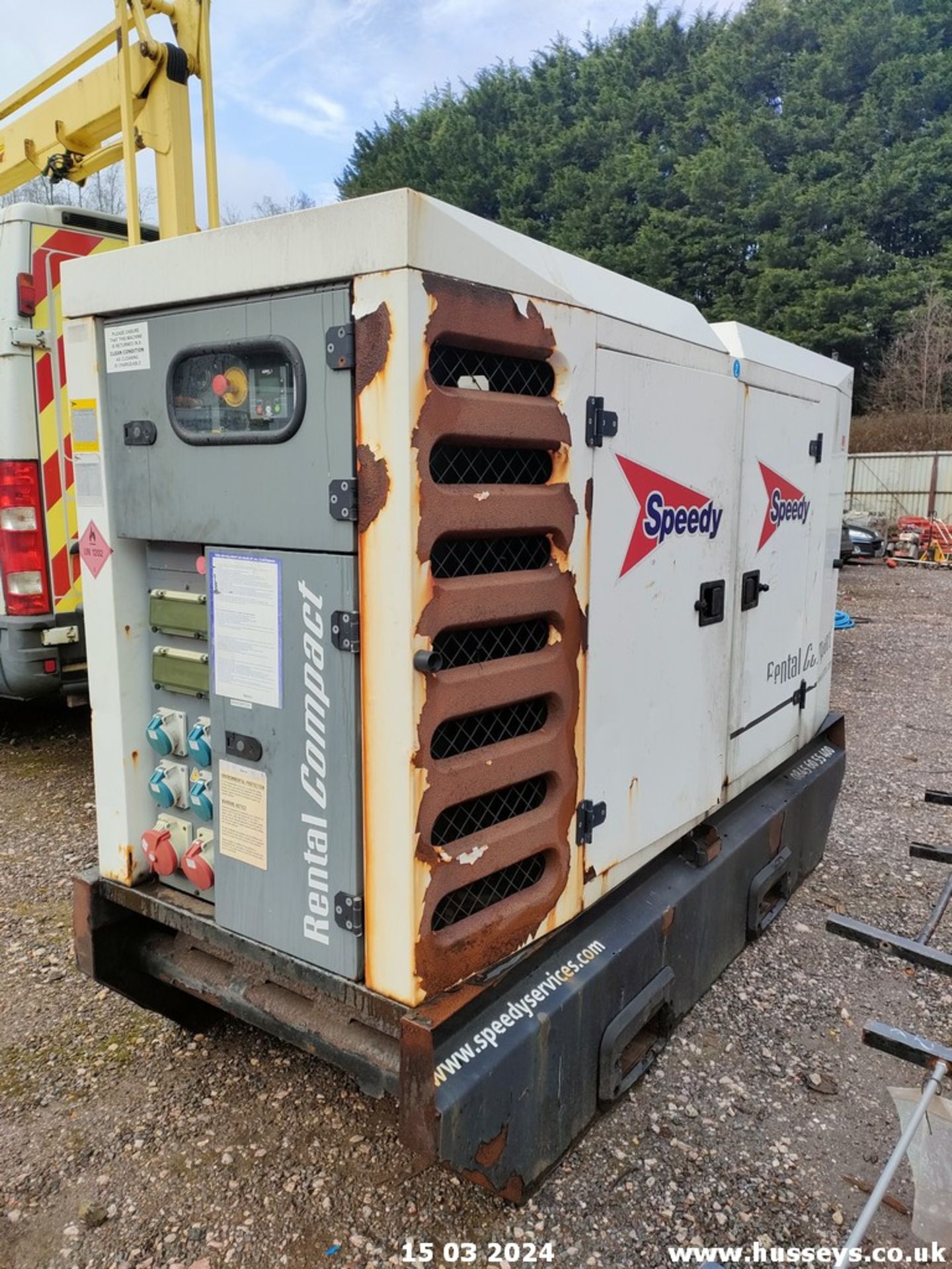 SDMO 110KVA DIESEL GENERATOR C.W KEY RMP - Bild 4 aus 11