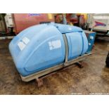 WESTERN SKID MOUNTED 250 GALLON WATER TANK C.W PUMP