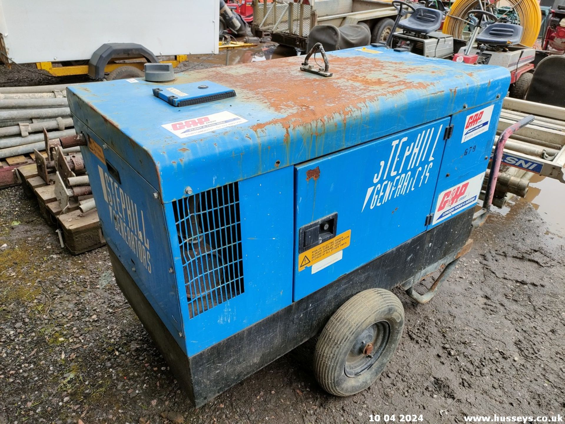 STEPHILL GENERATOR (BELIEVED TO BE 10KVA) 3244866 - Image 4 of 7
