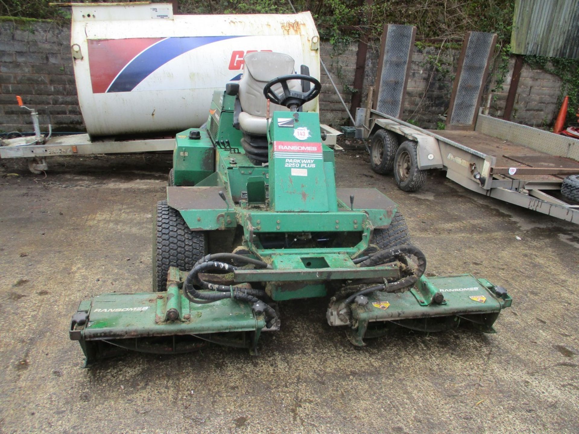 RANSOMES PARKWAY 2250 PLUS RIDE ON MOWER - Bild 2 aus 6