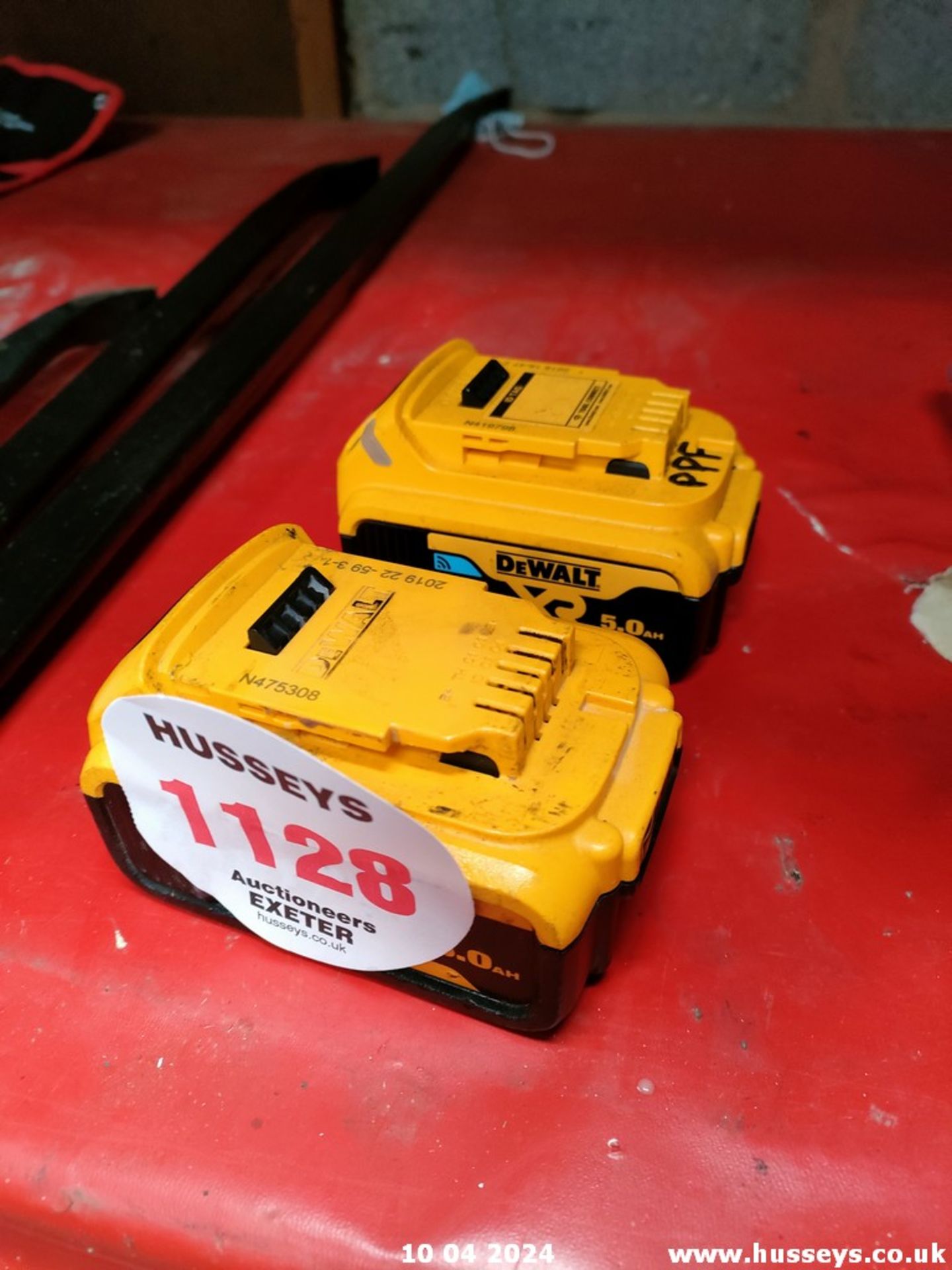 2 DEWALT BATTERIES