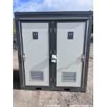 2 PERSON TOILET C.W FORK POCKETS & LIFT EYES 2X WC'S SINKS LIGHTS EXTRACTORS & KEYS