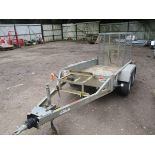 INDESPENSION TWIN AXLE 8X4 PLANT TRAILER 3265511