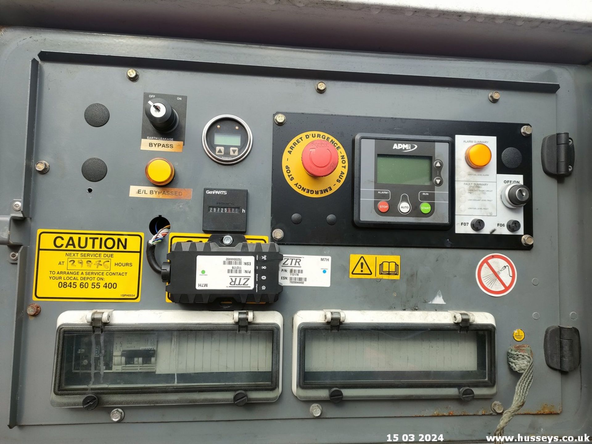 SDMO 110KVA DIESEL GENERATOR C.W KEY RMP - Image 3 of 11