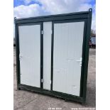 DOUBLE TOILET BLOCK UNUSED C.W FORK POCKETS & LIFTING EYES