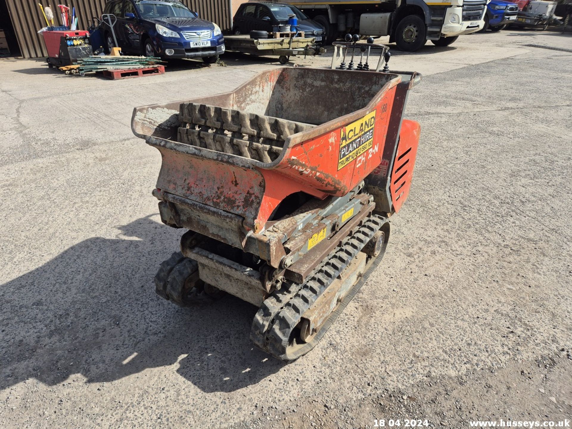 MESSERSI DIESEL HI TIP TRACK BARROW C.W SPARE TRACK 1143HRS - Image 2 of 7