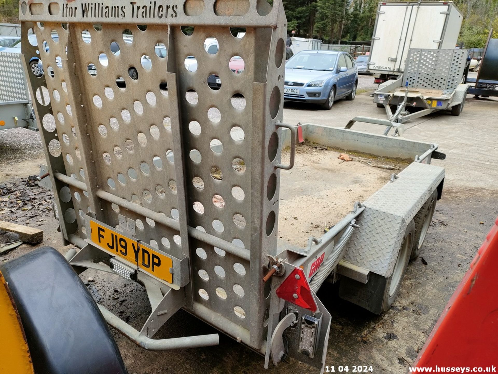 IFOR WILLIAMS 2.7 TON PLANT TRAILER 3435938 - Image 2 of 6