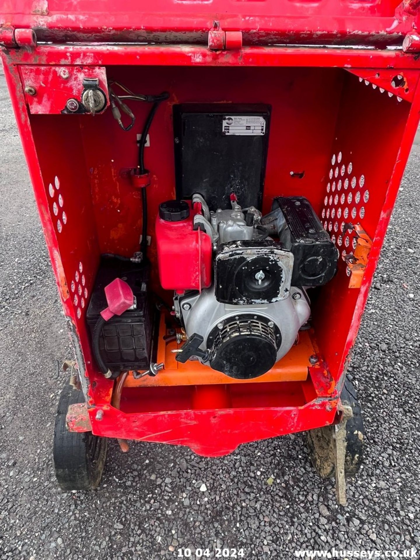 BELLE 100XT DIESEL SITE MIXER R&M YANMAR ELEC START ENGINE - Bild 4 aus 7