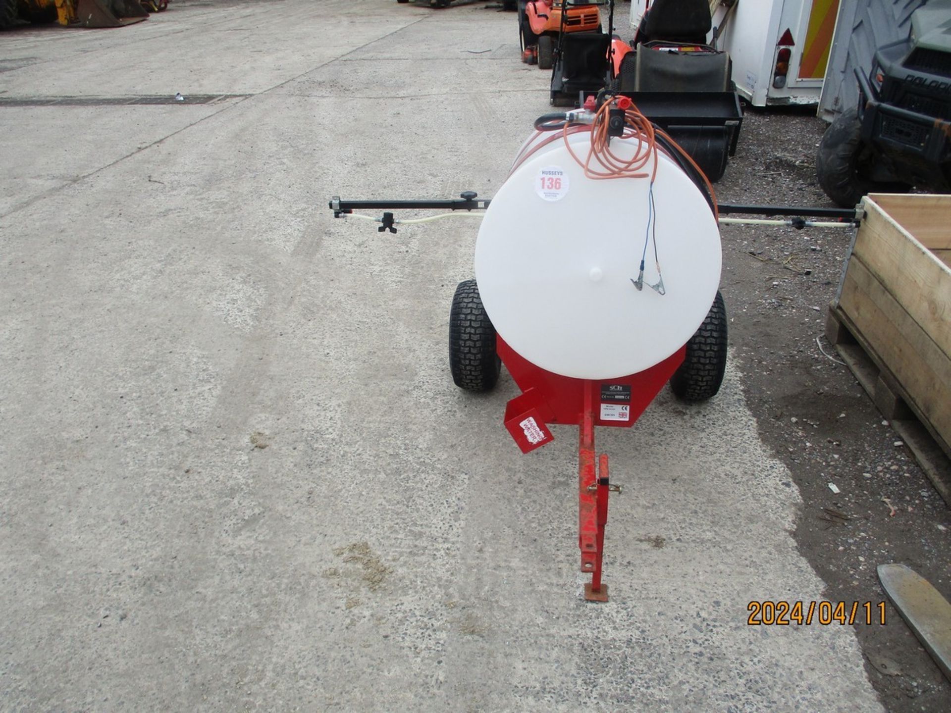 SCH SPRAYER TO SUIT COMPACT/GARDEN TRACTOR OR ATV - Image 4 of 5