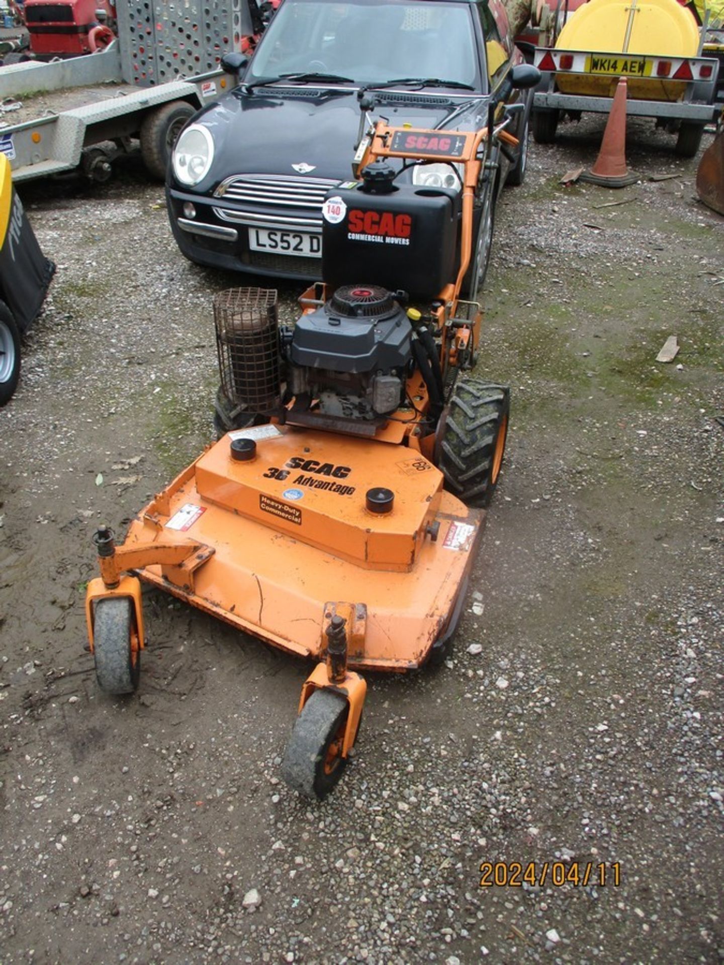 SCAG 36 PEDESTRIAN MOWER