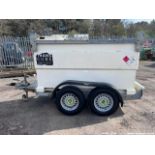 WESTERN 2000 LTR TRANS CUBE DIESEL BOWSER C.W HAND PUMP