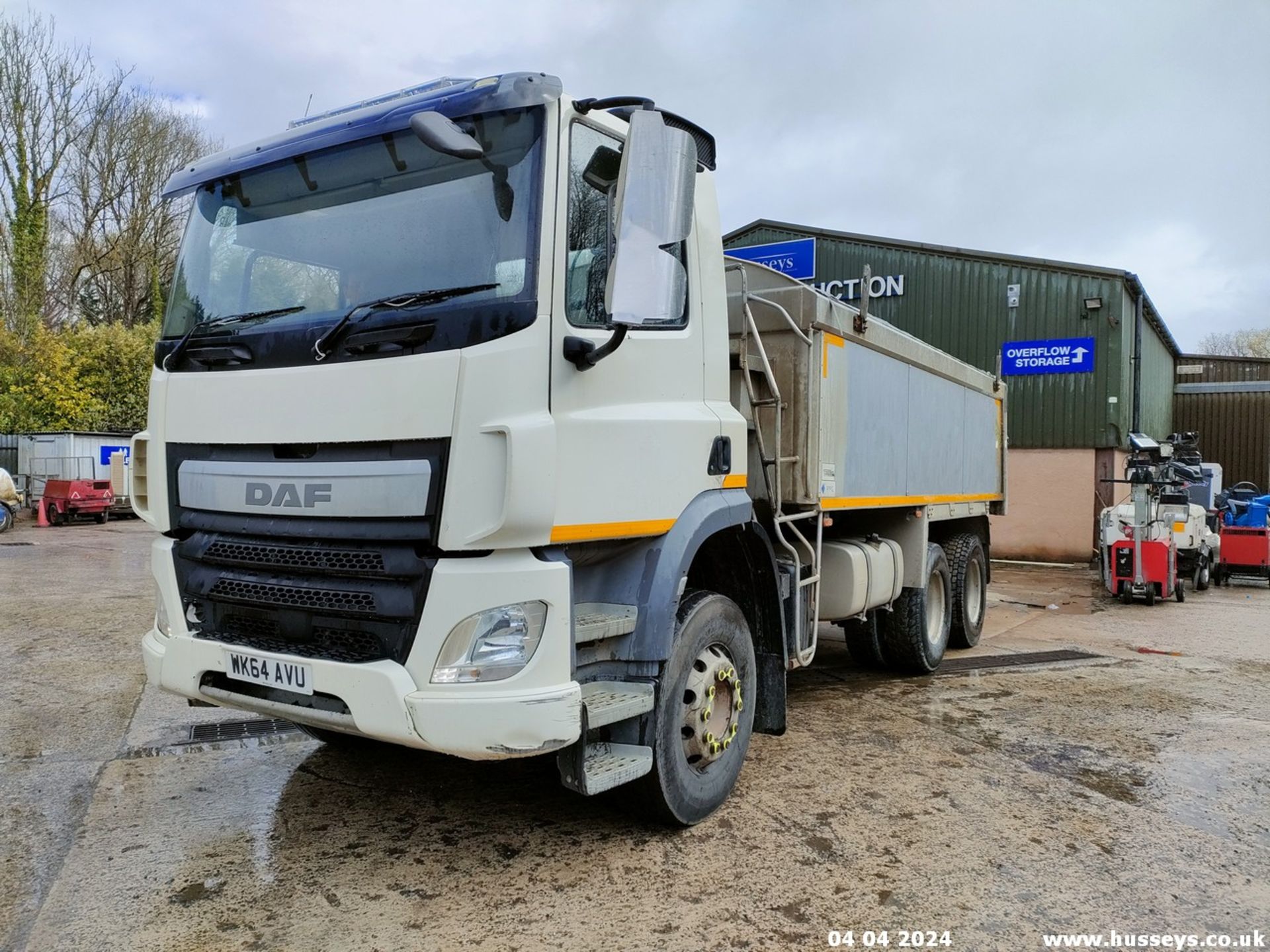 14/64 DAF TRUCKS TIPPER - 10837cc 2dr Tipper (White) - Image 22 of 33