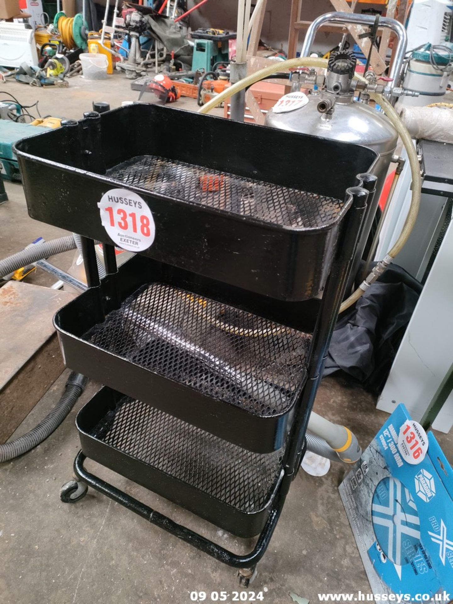 3 TIER WHEELED TROLLEY SUITABLE FOR TOOLS