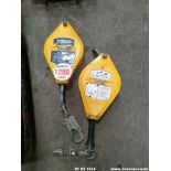2 FALL ARREST DEVICES